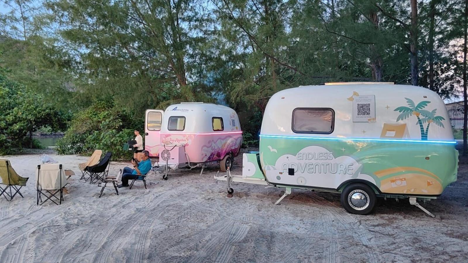 Langkawi Pantai Cenang - Private Beach Glamping Experience Exterior foto